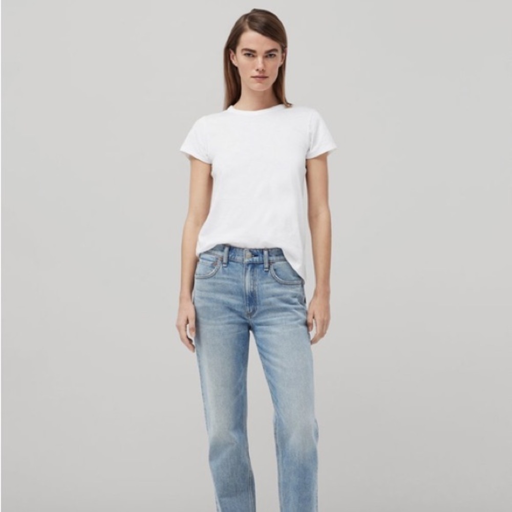 NWT Rag & Bone core ribbed tee in size small